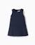Robe sans manches en ponte de roma Bleu foncé 1 - vertbaudet enfant 