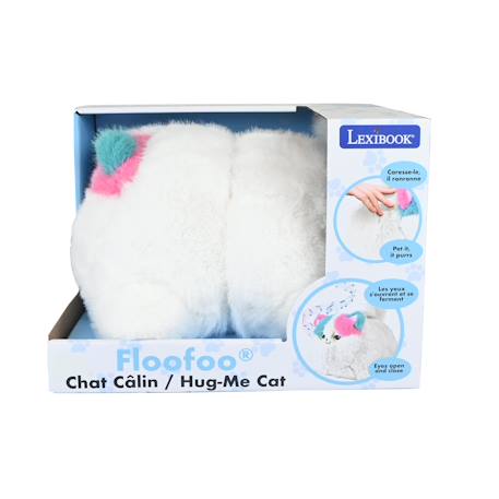 Kitp1 moka - hug-me cat, là où les câlins prennent vie ! Blanc 5 - vertbaudet enfant 