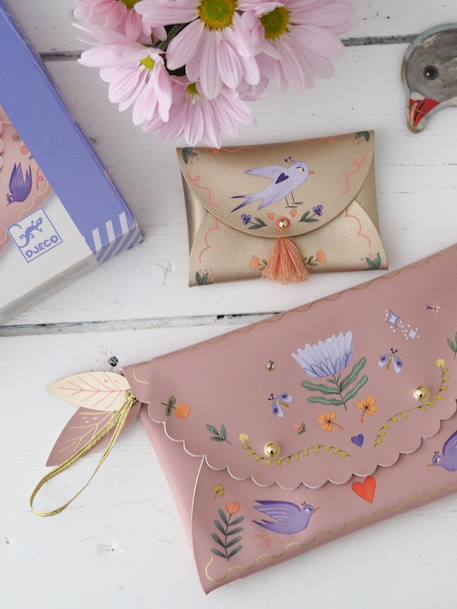 Pochettes à créer DIY 6+ violet 1 - vertbaudet enfant 