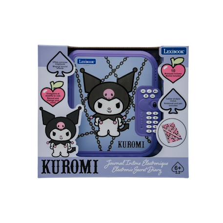 Journal intime électronique avec coffre-fort kuromi Violet 5 - vertbaudet enfant 