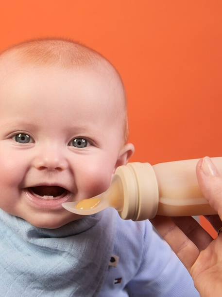 Biberon cuillère beige 1 - vertbaudet enfant 