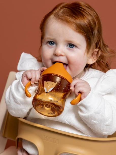 Tasse d'apprentissage Mr. Lion jaune+orange+rose pâle+vert 7 - vertbaudet enfant 