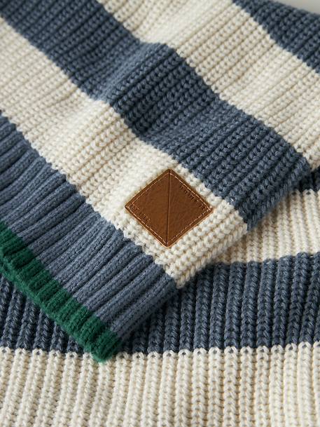 Pull rayé garçon name it bleu grisé 3 - vertbaudet enfant 