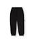Pantalon pour garçon en molleton avec poche cargo et poignets côtelés Noir 3 - vertbaudet enfant 