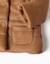 Manteau rembourré à capuche et doublure en peluche douce Beige 4 - vertbaudet enfant 