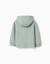 T-shirt à capuche avec imprimé et poche Vert 2 - vertbaudet enfant 