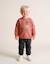 Ensemble de jogging en coton peigné avec imprimé dreamers Blanc+Marrón 5 - vertbaudet enfant 