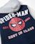 Blouson bomber en coton peigné à capuche spider-man Bleu foncé 4 - vertbaudet enfant 