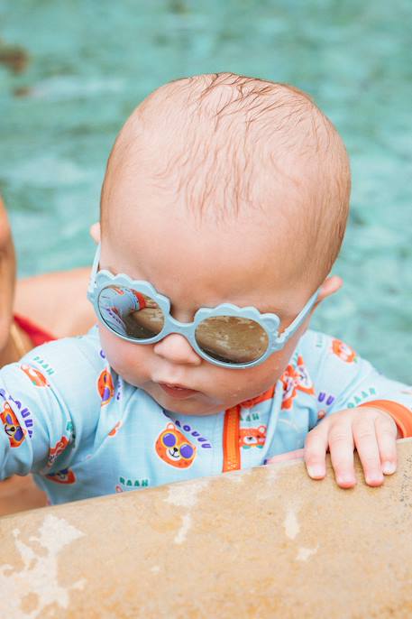 Lunettes de soleil Lion enfant bleu ciel 4 - vertbaudet enfant 