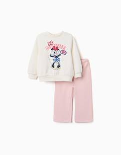 Ensemble de jogging en coton avec imprimé minnie - vertbaudet enfant