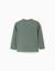 T-shirt en coton à manches longues avec paddington Vert foncé 2 - vertbaudet enfant 