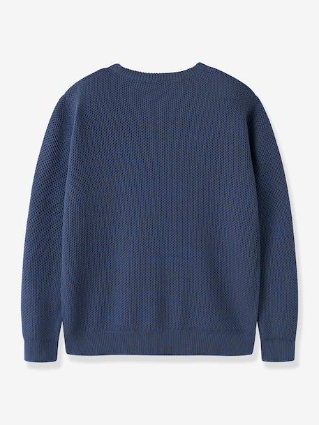 Pull garçon coupe loose name it bleu grisé 2 - vertbaudet enfant 