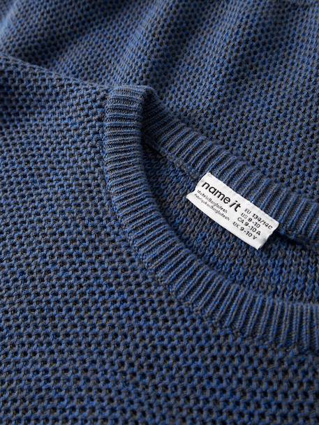 Pull garçon coupe loose name it bleu grisé 3 - vertbaudet enfant 