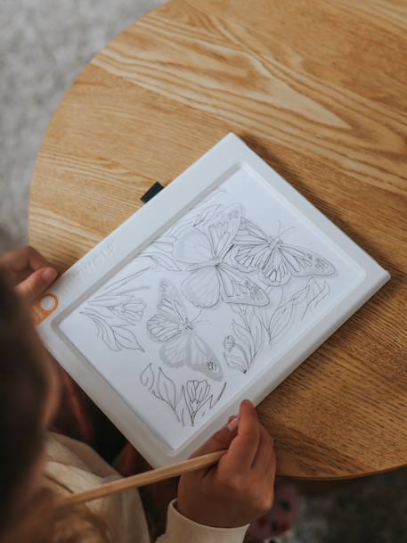 KidyDrawPAD Tablette dessin par décalquage bleu+vert clair 3 - vertbaudet enfant 