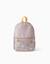 Sac à dos avec imprimé cœurs et pois Mauve clair 2 - vertbaudet enfant 