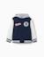 Blouson bomber en coton peigné à capuche spider-man Bleu foncé 2 - vertbaudet enfant 