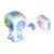 Powerman(r) mini – robot programmable avec musique, danse, effets lumineux et enregistrement vocal Blanc 2 - vertbaudet enfant 