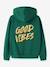 Sweat à capuche garçon avec inscription name it bleu foncé+vert 3 - vertbaudet enfant 
