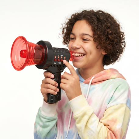 Changeur de voix avec 2 modes sonores, 7 niveaux de pitch et effets lumineux Noir 4 - vertbaudet enfant 