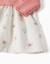Robe bi-matière avec imprimé floral Rose 4 - vertbaudet enfant 