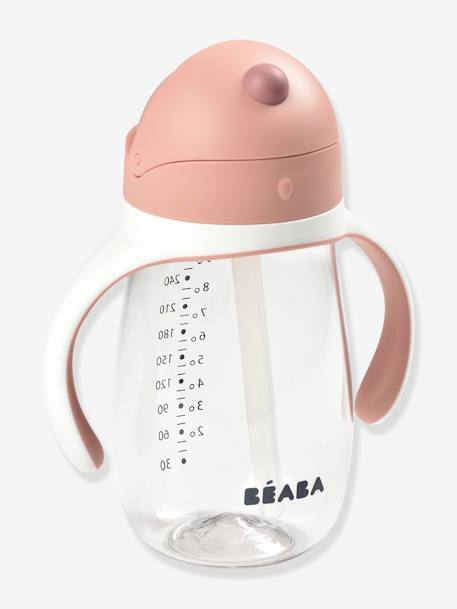 Tasse paille (300 ml) beige+BLEU+ROSE+vert sauge 13 - vertbaudet enfant 