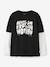T-shirt manches longues garçon effet superposé name it bleu grisé+noir 3 - vertbaudet enfant 