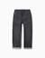 Pantalon de jogging en jean avec cordon de serrage et 5 poches Bleu foncé+Gris foncé 5 - vertbaudet enfant 