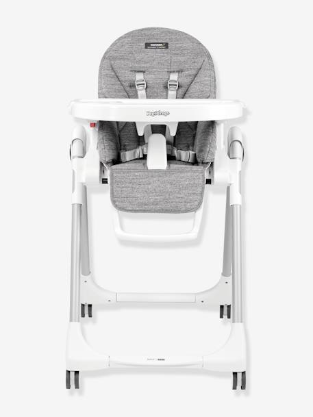 Chaise Prima Pappa Follow Me PEG PEREGO Gris/blanc (Wonder grey)+Hi-Tech Licorice+MINT+Mon amour 2 - vertbaudet enfant 