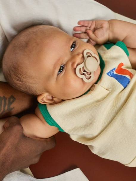 Lot 2 sucettes Supreme beige 2 - vertbaudet enfant 