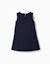 Robe sans manches en ponte de roma Bleu foncé 2 - vertbaudet enfant 