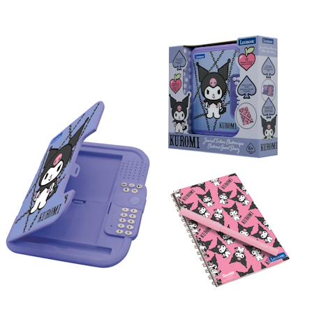 Journal intime électronique avec coffre-fort kuromi Violet 1 - vertbaudet enfant 