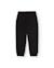 Pantalon sportif pour garçon en molleton avec cordon et poignets élastiques Noir 2 - vertbaudet enfant 