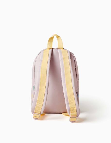 Sac à dos avec imprimé cœurs et pois Mauve clair 4 - vertbaudet enfant 