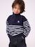Sweatshirt col zippé marine 1 - vertbaudet enfant 