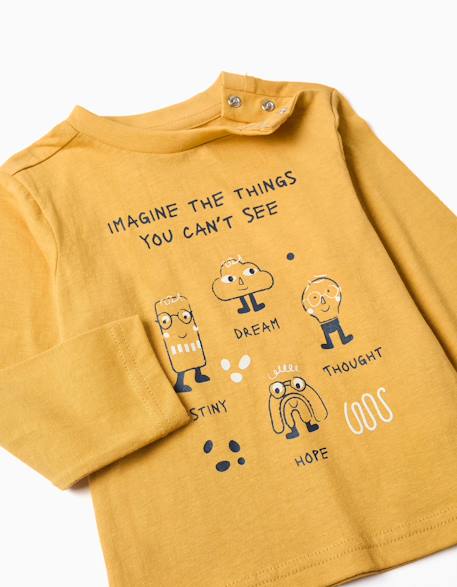 Ensemble de jogging 3 pièces en coton peigné Bleu foncé 4 - vertbaudet enfant 