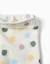 Pantalon en molleton avec doublure en coton peigné et motif à pois Blanc 4 - vertbaudet enfant 