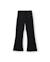 Pantalon en maille évasé taille haute pour fille Noir 1 - vertbaudet enfant 