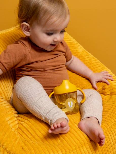 Tasse d'apprentissage Mr. Lion jaune+orange+rose pâle+vert 1 - vertbaudet enfant 