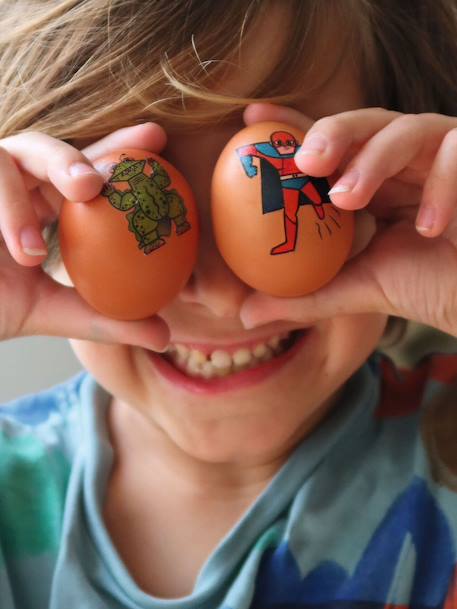 Tattoos héros et vilains vert 1 - vertbaudet enfant 
