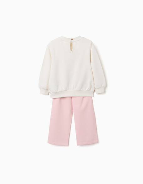 Ensemble de jogging en coton avec imprimé minnie Blanc 2 - vertbaudet enfant 