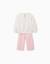 Ensemble de jogging en coton avec imprimé minnie Blanc 2 - vertbaudet enfant 