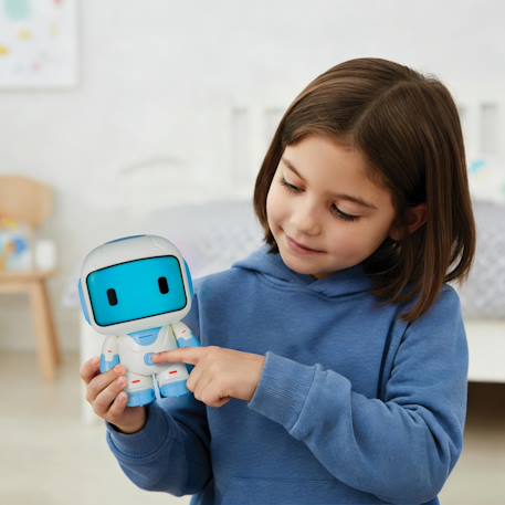 Powerman(r) mini – robot programmable avec musique, danse, effets lumineux et enregistrement vocal Blanc 3 - vertbaudet enfant 