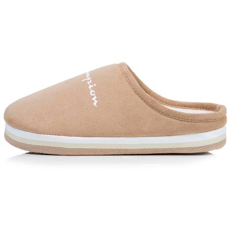 Chaussons mules suédine ultra confort moelleux souple et lavable Camel+Gris chiné clair+Noir+Rose pâle 3 - vertbaudet enfant 