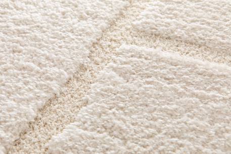Tapis doux à relief en polyester recyclé murmure Beige sable+Blanc pur 11 - vertbaudet enfant 