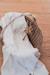 Couverture en coton Blanc+Bleu orage+Bouton de rose 1 - vertbaudet enfant 
