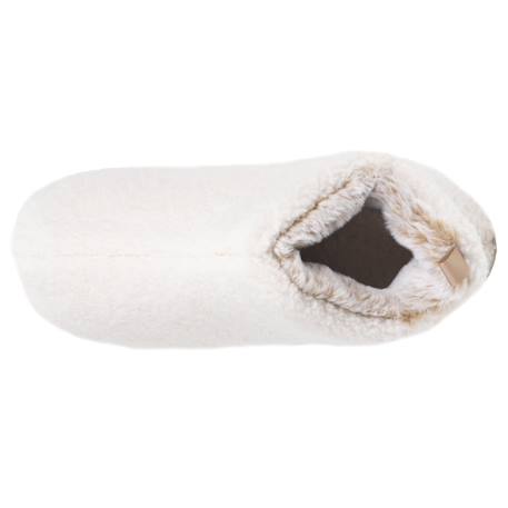 Chaussons bottillons ultra confortables Camel+Ivoire+Noir+Rose chiné 9 - vertbaudet enfant 