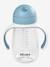 Tasse paille (300 ml) beige+BLEU+ROSE+vert sauge 7 - vertbaudet enfant 