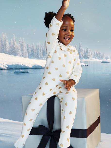 Pyjama bébé ouverture dos blanc 4 - vertbaudet enfant 