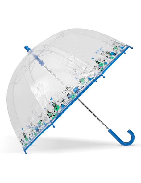Parapluie cloche transparent, ouverture facile et sécurisante Pvc/monstre bleu 6 - vertbaudet enfant 
