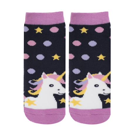 Chaussettes anti-dérapantes enfant marine 1/4 ans Marine 1 - vertbaudet enfant 